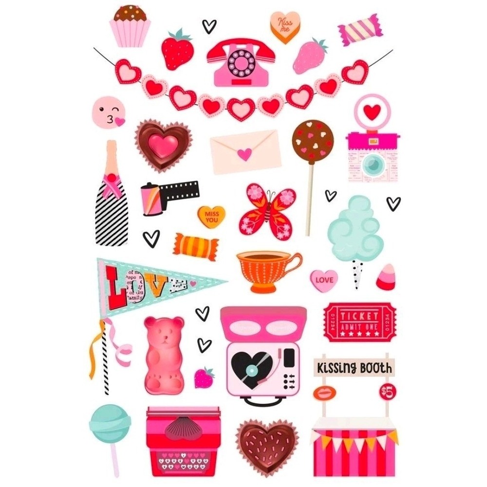 Simple Stories Heart Eyes Sticker Book - Picture 2 of 10